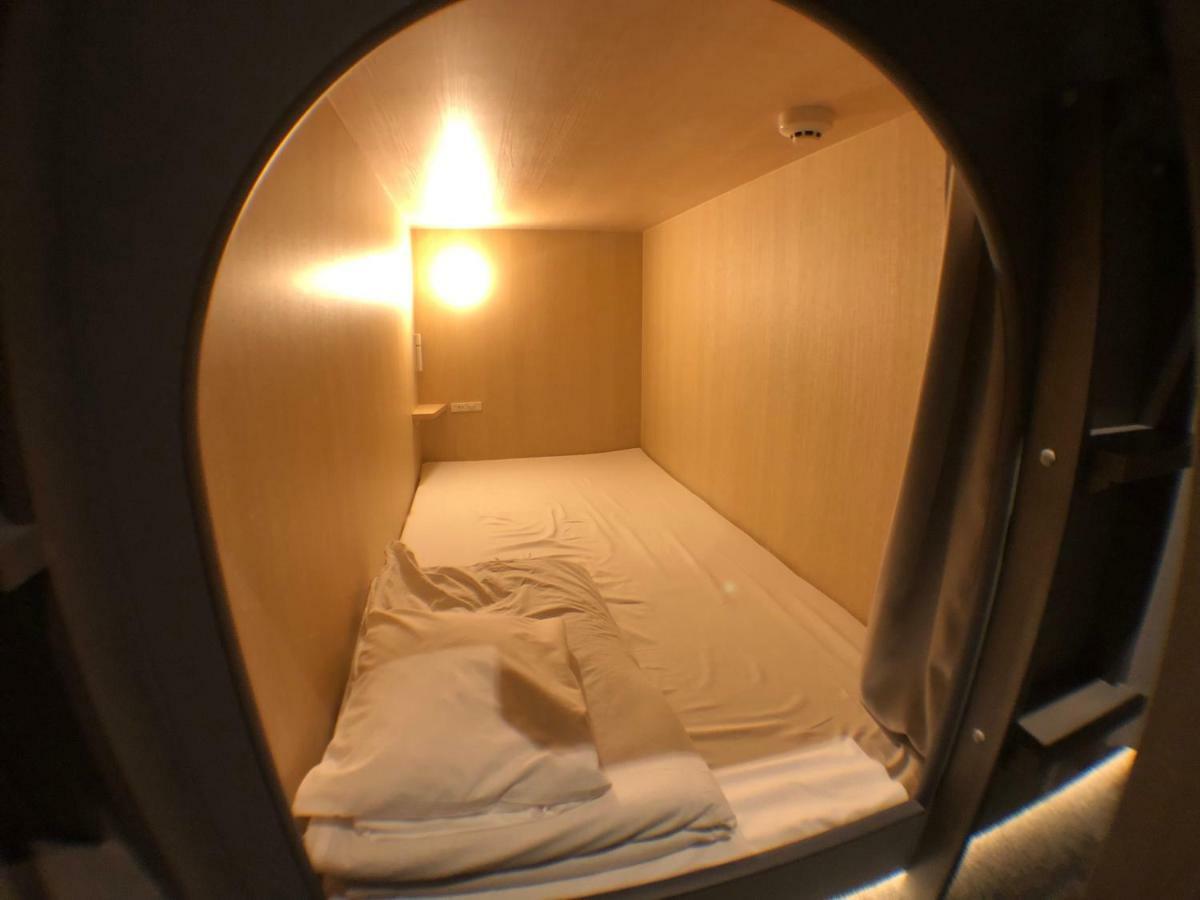 Capsule Hotel City Cabin By Nikoh Refre Sapporo Exterior foto