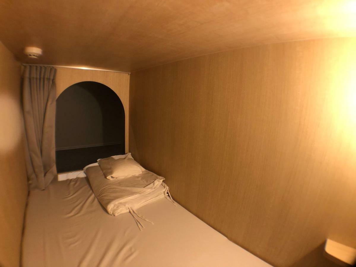 Capsule Hotel City Cabin By Nikoh Refre Sapporo Exterior foto